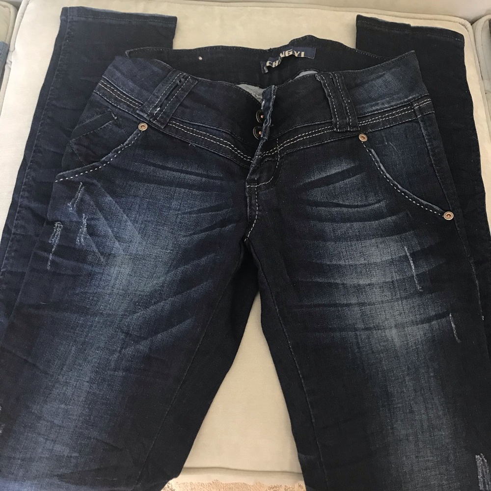 Tight jeans